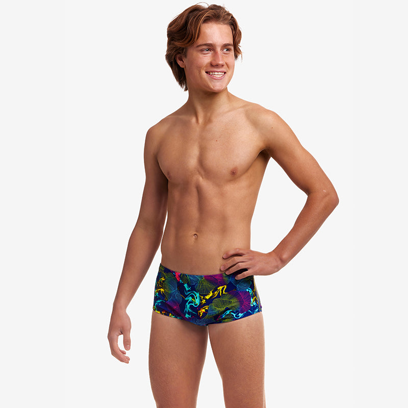 Funky Trunks - Oyster Saucy - Boys Sidewinder Trunks