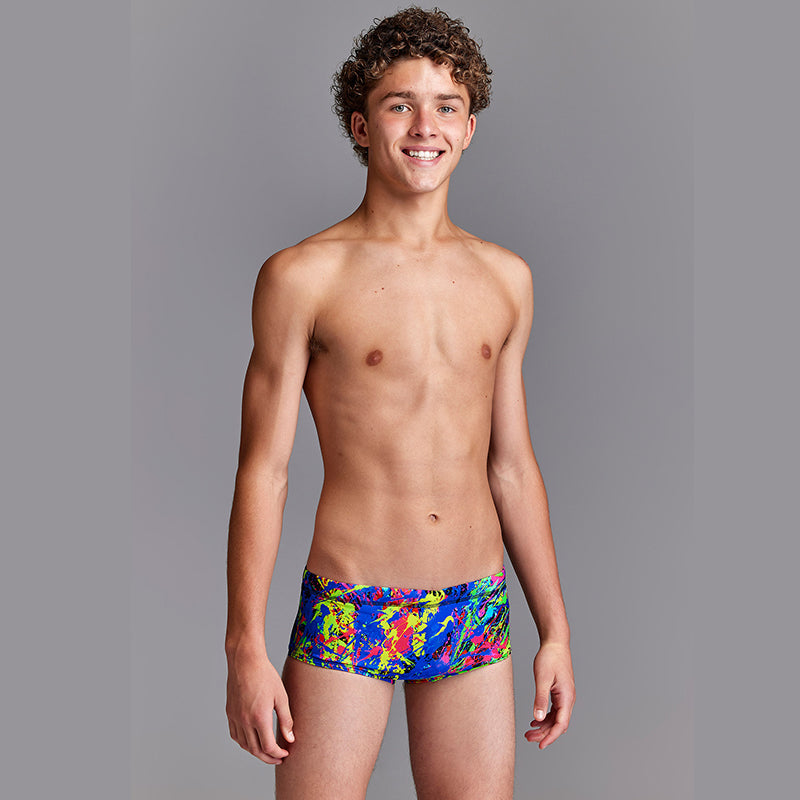 Funky Trunks - Paint Smash - Boys Sidewinder Trunks