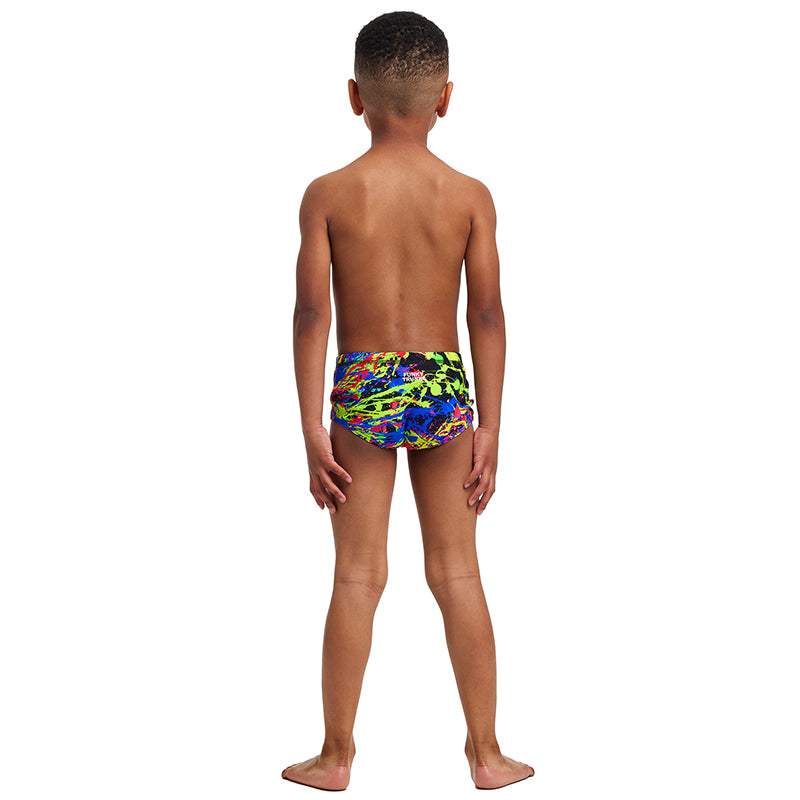 Funky Trunks - Paint Smash - Toddler Boys Printed Trunks