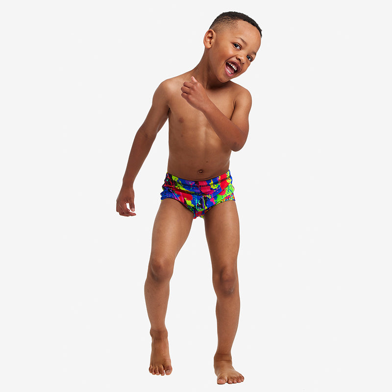 Funky Trunks - Paint Smash - Toddler Boys Printed Trunks