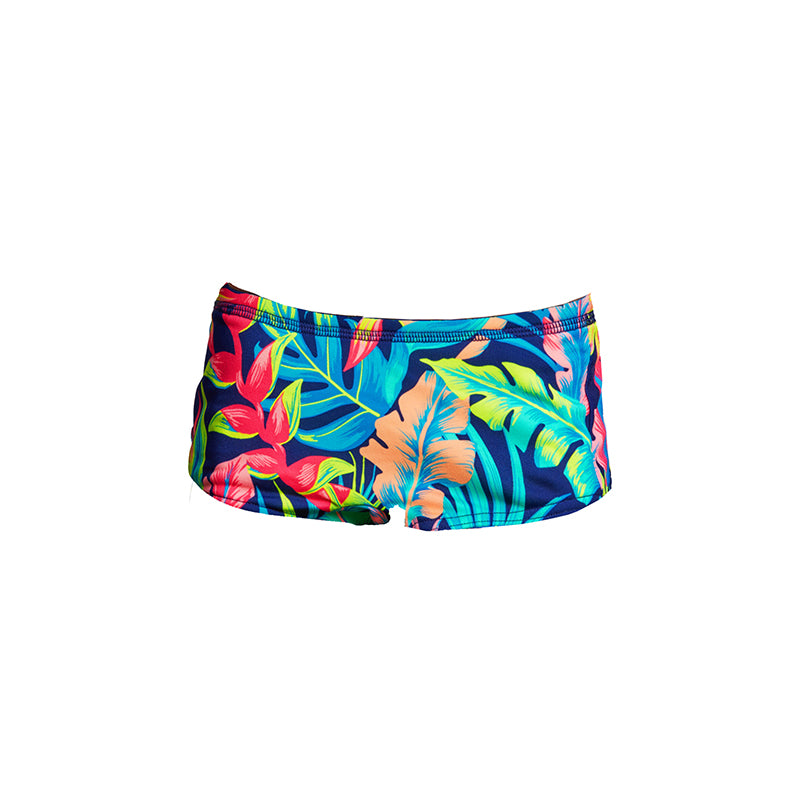 Funky Trunks - Palm Off - Toddler Boys Eco Printed Trunks