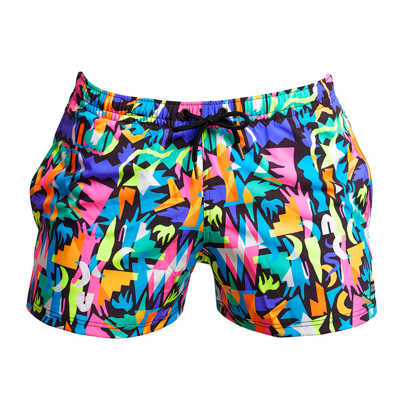 Funky Trunks - Paper Cut - Mens Shorty Shorts Short