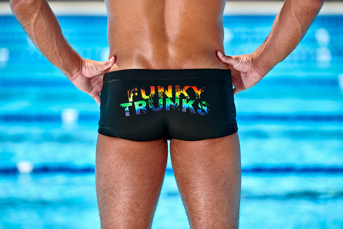 Funky Trunks - Party Trunks - Mens Plain Front Trunks