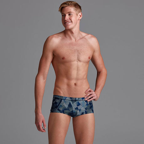 Funky Trunks - Pointillism - Mens Plain Front Trunks