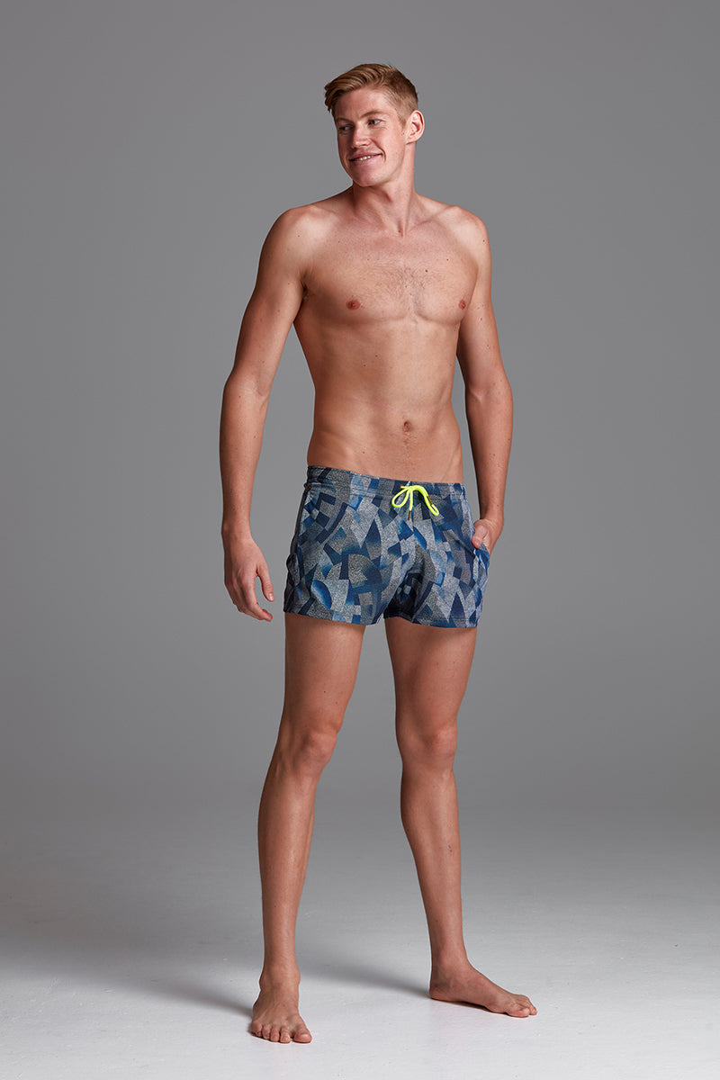 Funky Trunks - Pointillism - Mens Shorty Shorts