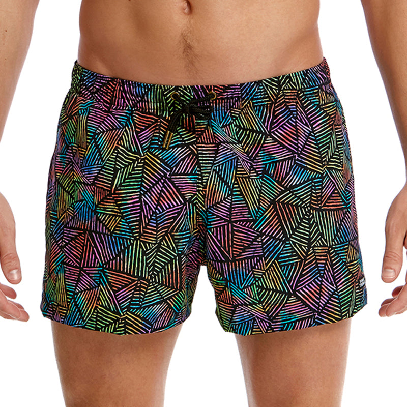 Funky Trunks - Poison Pop Mens Shorty Shorts Short