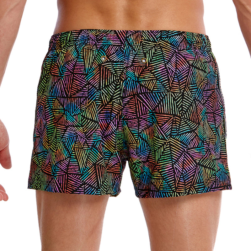 Funky Trunks - Poison Pop Mens Shorty Shorts Short