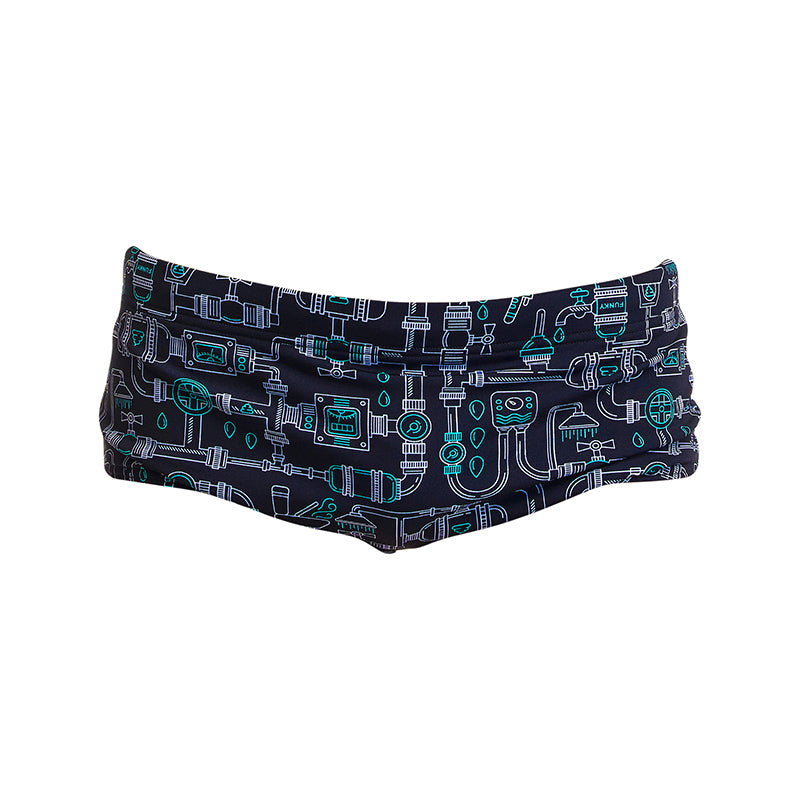 Funky Trunks - Pooped - Boys Eco Sidewinder Trunks