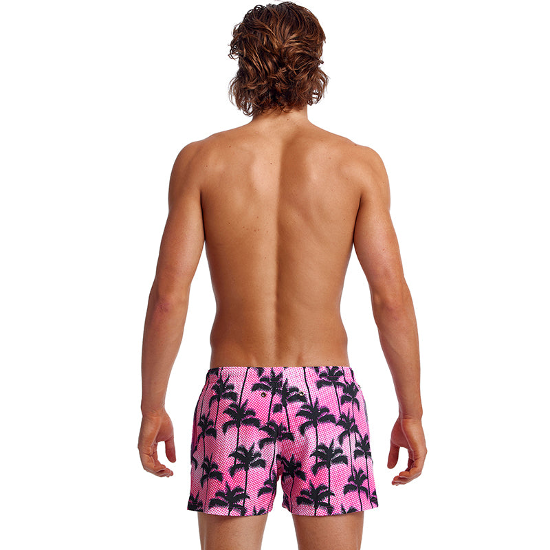 Funky Trunks - Pop Palms - Mens Shorty Shorts Short
