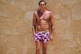 Funky Trunks - Pop Palms - Mens Shorty Shorts Short