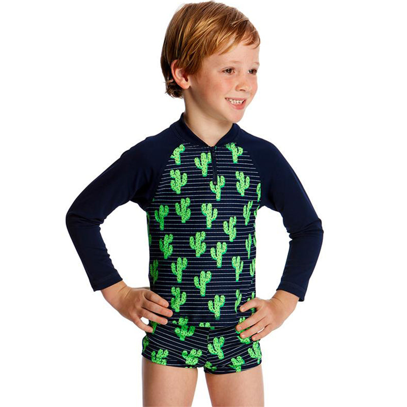 Funky Trunks - Prickly Pete - Toddler Boys Rash Vest