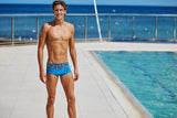 Funky Trunks - Purry Palm - Mens Sidewinder Trunks