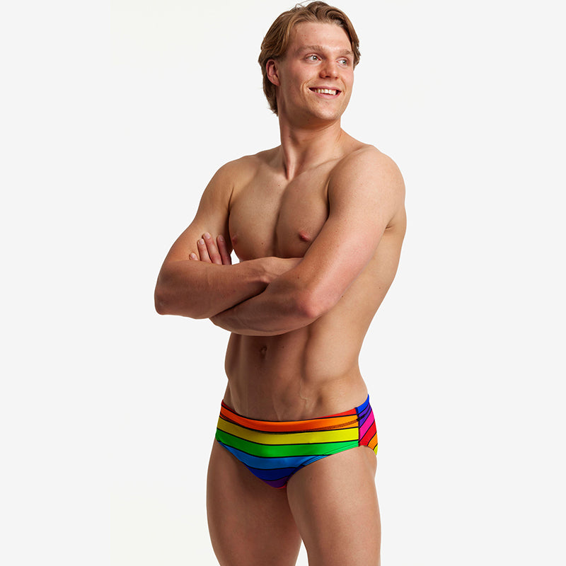 Funky Trunks - Rainbow Racer - Men's Classic Briefs