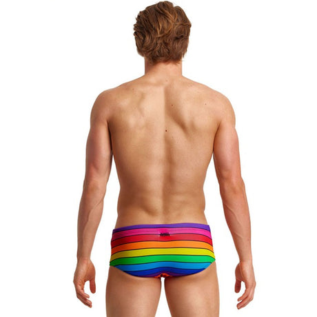 Funky Trunks - Rainbow Racer - Mens Sidewinder Trunks