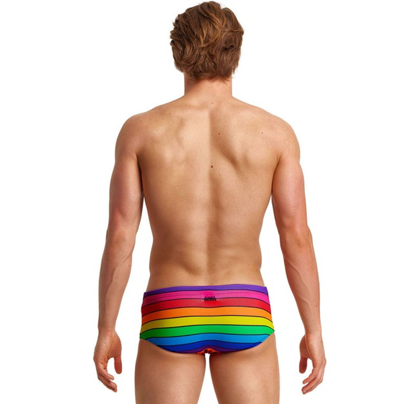 Funky Trunks - Rainbow Racer - Mens Sidewinder Trunks