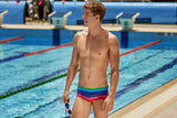 Funky Trunks - Rainbow Racer - Mens Sidewinder Trunks