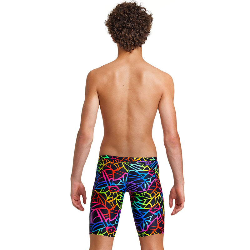 Funky Trunks - Rainbow Web - Boys Training Jammers