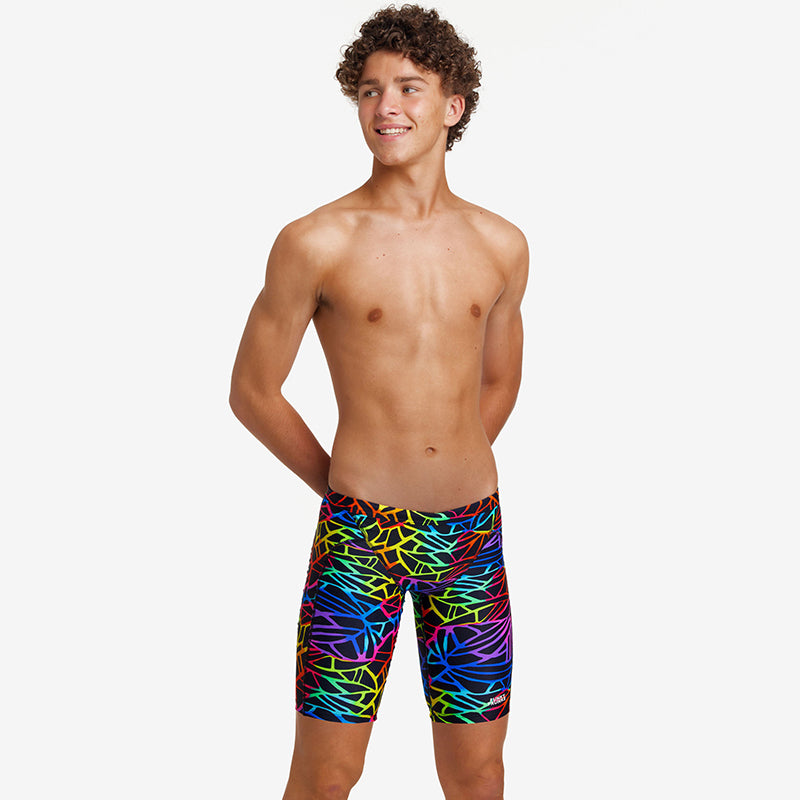 Funky Trunks - Rainbow Web - Boys Training Jammers