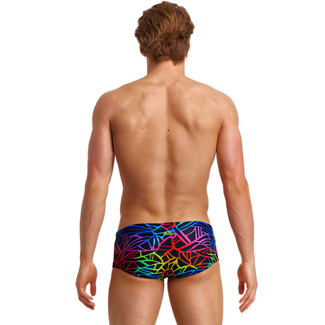 Funky Trunks - Rainbow Web - Mens Sidewinder Trunks