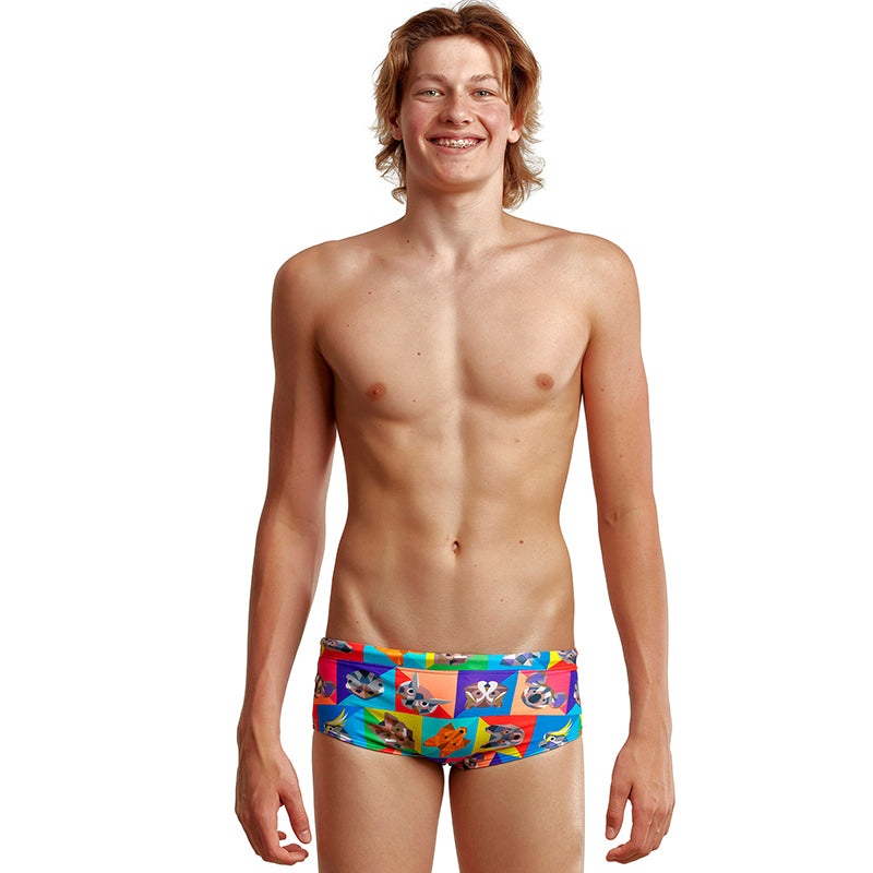 Funky Trunks - Rat Pack - Boys Sidewinder Trunks