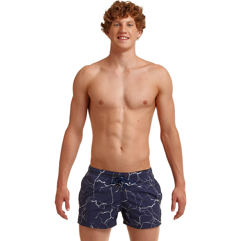 Funky Trunks - Silver Lining - Mens Shorty Shorts