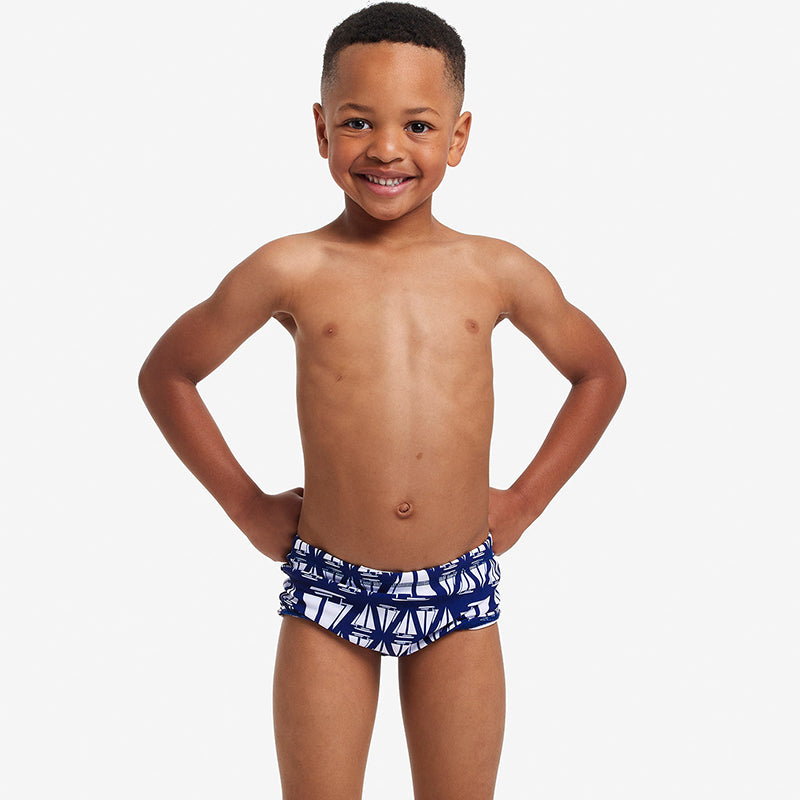 Funky Trunks - Skip Flips - Toddler Boys Printed Trunks