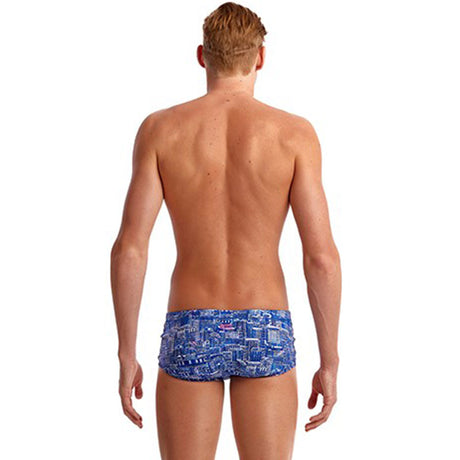 Funky Trunks - Sky City - Mens Plain Front Trunks