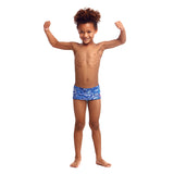 Funky Trunks - Sky City - Toddler Boy's Square Trunks