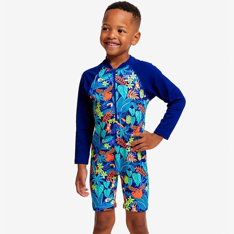 Funky Trunks - Slothed - Toddler Boys Go Jump Suit