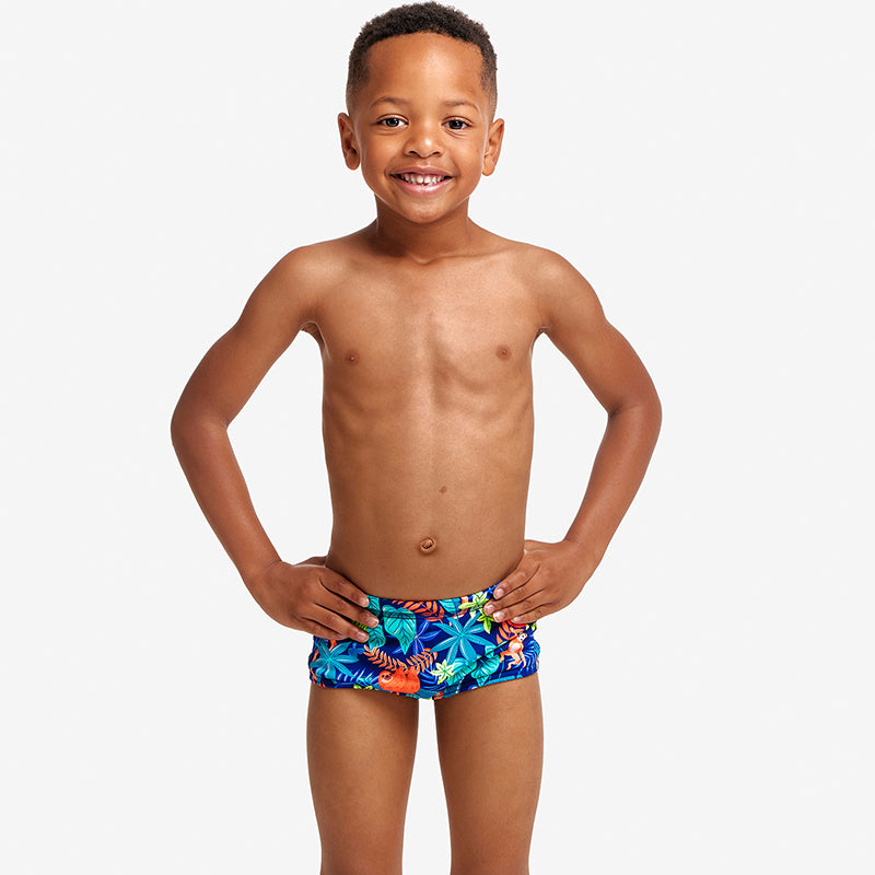 Funky Trunks Slothed Toddlers Boys Printed Trunks – Aqua Swim