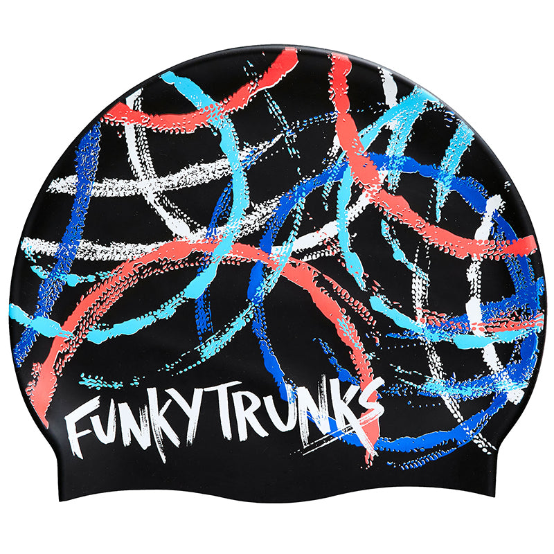 Funky Trunks - Spin Doctor - Silicone Swimming Cap