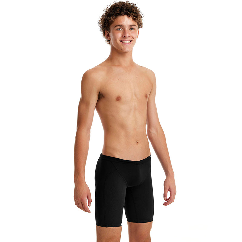 Funky Trunks - Still Black - Boys Training Jammers