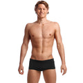 Funky Trunks - Still Black - Mens Plain Front Trunks