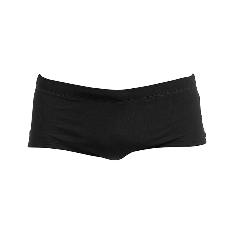 Funky Trunks - Still Black - Mens Plain Front Trunks