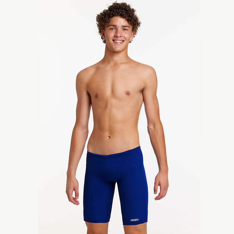 Funky Trunks - Still Ocean - Boys Training Jammers – Aqua Swim Supplies