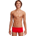 Funky Trunks - Still Red - Boys Classic Trunks