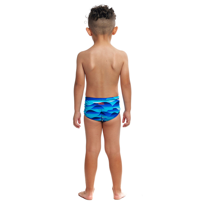 Funky Trunks - Storm Buoy - Toddler Boys Eco Printed Trunks