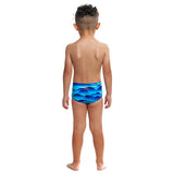 Funky Trunks - Storm Buoy - Toddler Boys Eco Printed Trunks