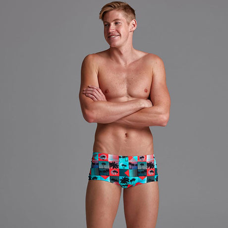 Funky Trunks - Sunset Strip - Mens Plain Front Trunks