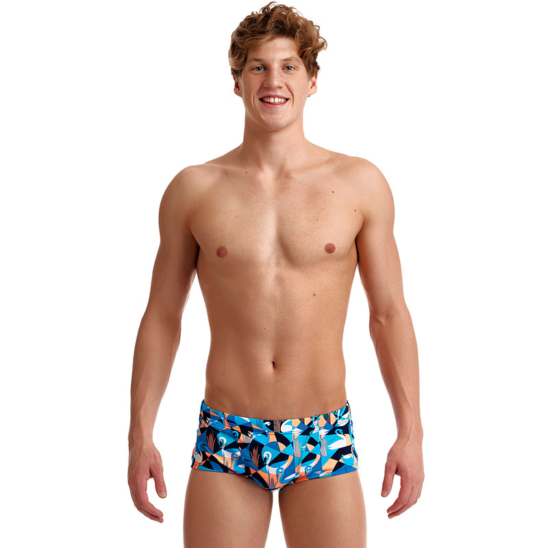 Funky Trunks - Swan Song - Mens Eco Classic Trunks