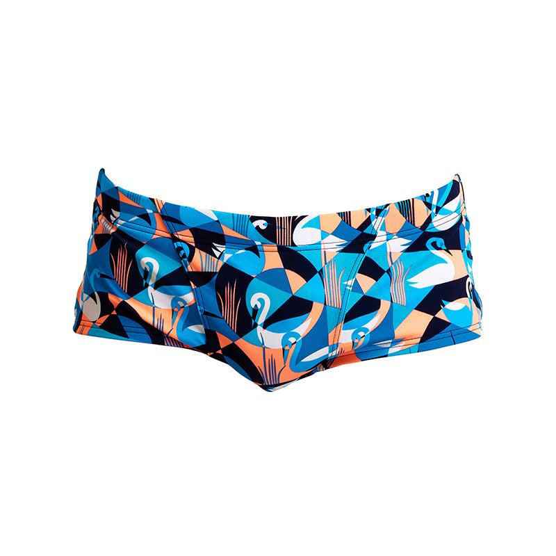 Funky Trunks - Swan Song - Mens Eco Classic Trunks