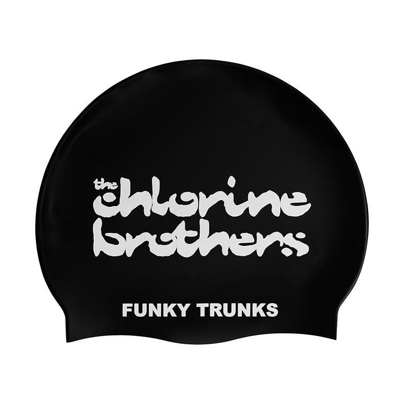 Funky Trunks - The Chlorine Brothers - Silicone Swimming Hat