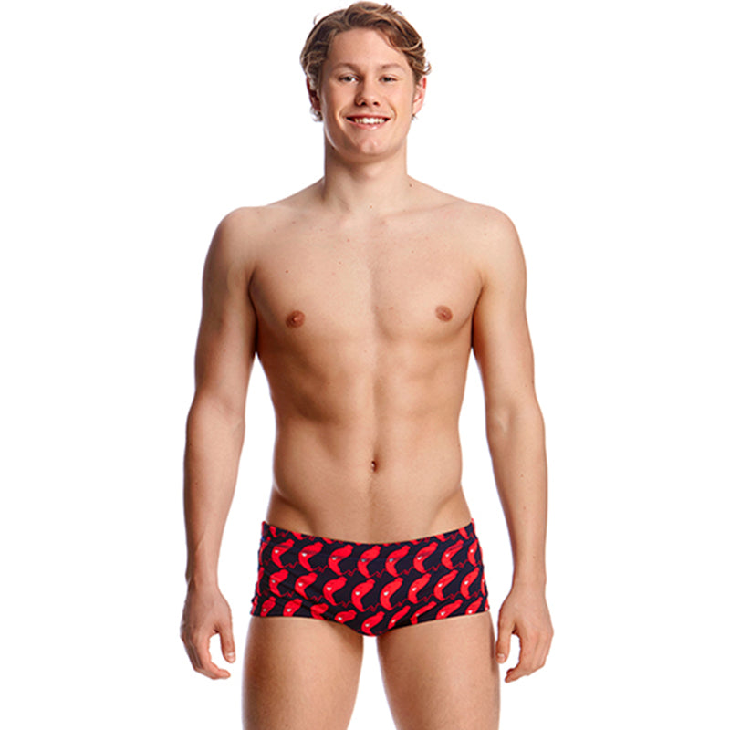 Funky Trunks - The Great Sausage Run Mens Plain Front Trunks