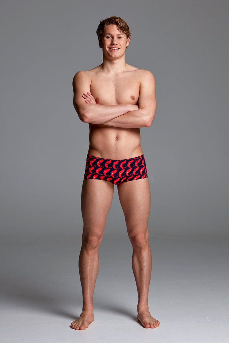 Funky Trunks - The Great Sausage Run Mens Plain Front Trunks
