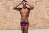 Funky Trunks - The Great Sausage Run Mens Plain Front Trunks