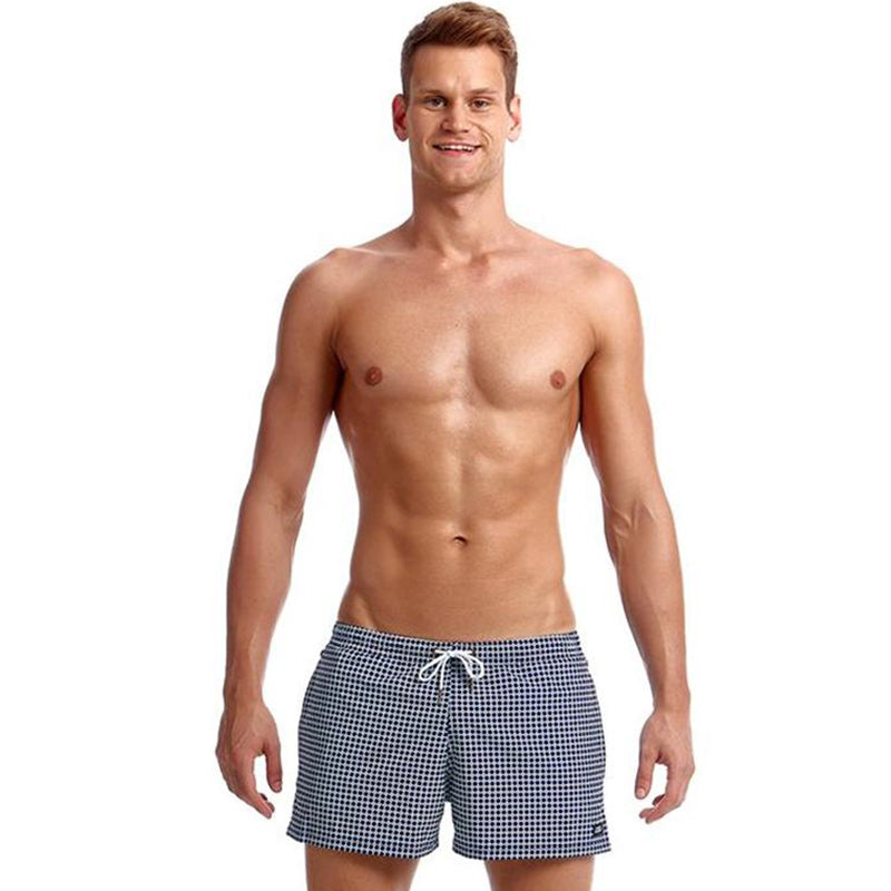 Funky Trunks - Two Face - Mens Shorty Shorts Short