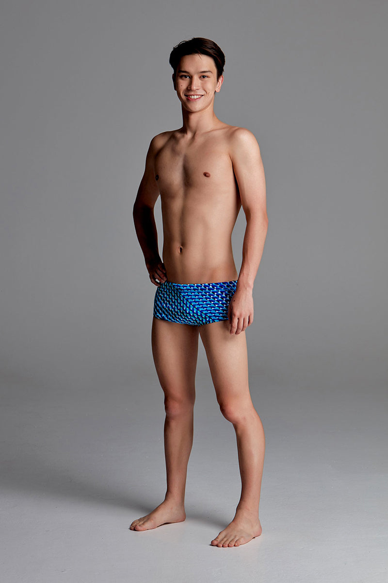 Funky Trunks - Vapour Scale Boys Classic Trunks