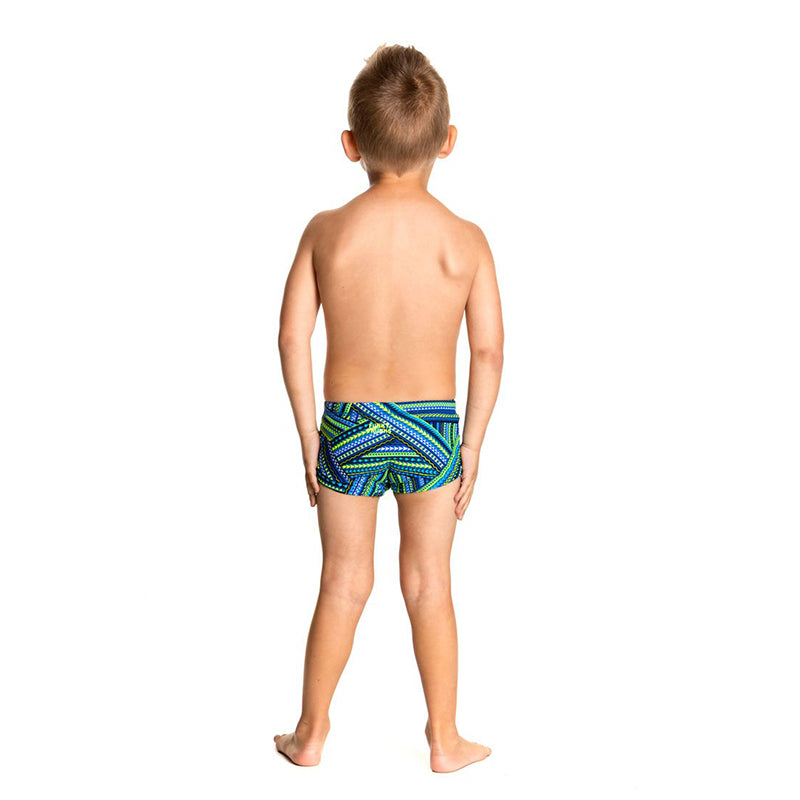 Funky Trunks - Water Warrior Toddlers Printed Trunks