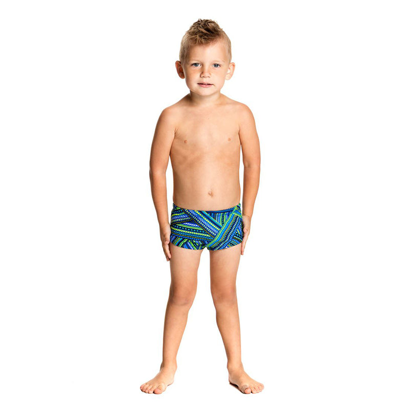 Funky Trunks - Water Warrior Toddlers Printed Trunks