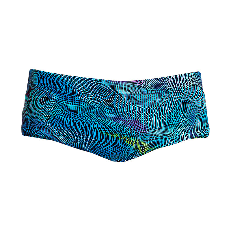 Funky Trunks - Wires Crossed - Mens Sidewinder Trunks